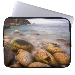 Porth Nanven is a rocky cove near Land's End Laptop Sleeve