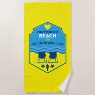 Porthmeor Beach Cornwall Towel
