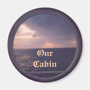 Porthole 3AR Stateroom Door Marker Magnet