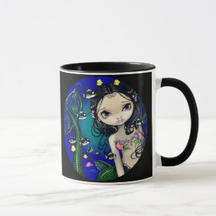 "Porthole Mermaid" Mug