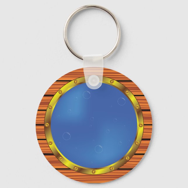 Porthole Window Keychain (Front)