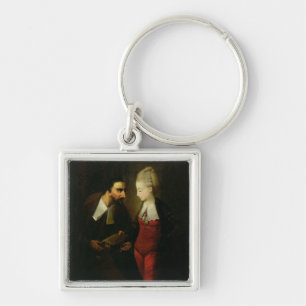 Portia and Shylock from 'The Merchant of Venice' A Key Ring