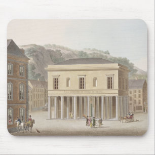 Portico of the Fountain of Pouhon at Spa, from 'Ch Mouse Mat