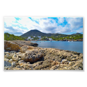 Portinatx Ibiza Coastal Landscape Photo Print