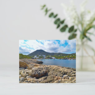 Portinatx Ibiza Coastal Landscape Postcard