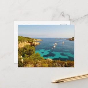 Portinatx Ibiza Coastal Landscape Postcard
