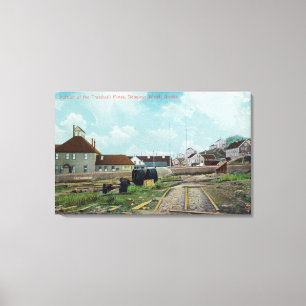 Portion of Treadwell MinesDouglass Island, AK Canvas Print