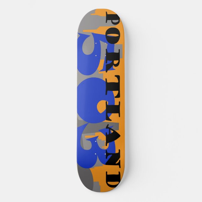 Portland 503 Deck Skateboard (Front)