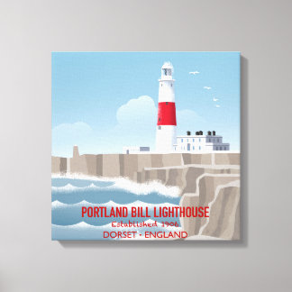 Portland Bill Lighthouse Canvas Print