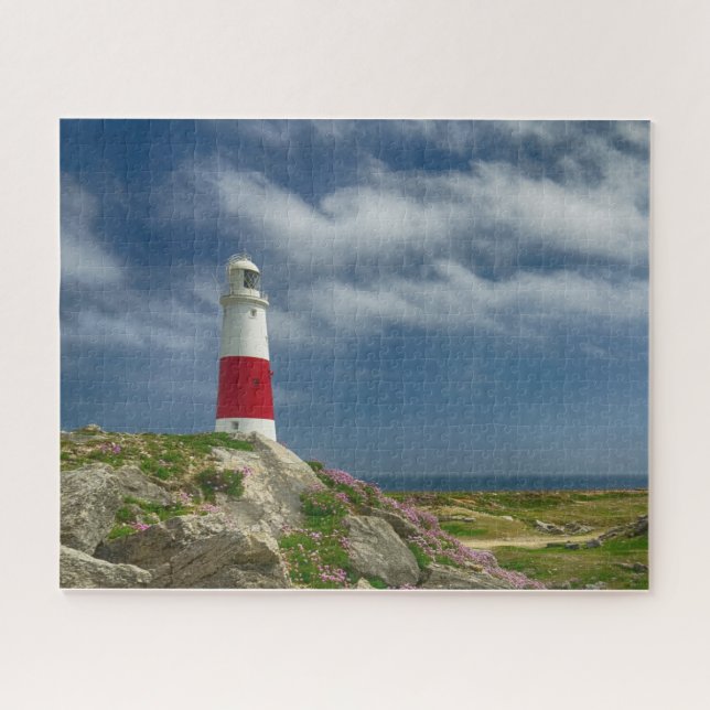 Portland Bill Lighthouse Jigsaw Puzzle (Horizontal)