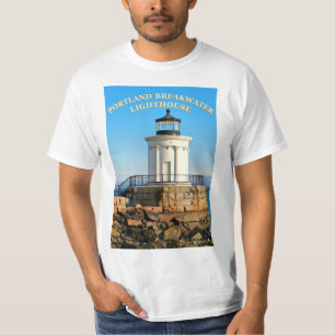 Portland Breakwater Lighthouse, Maine T-Shirt