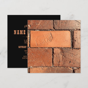 portland brick sidewalk invitation