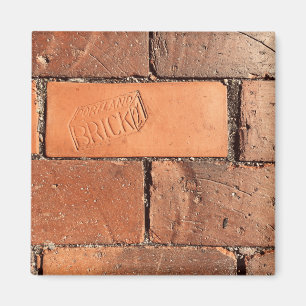portland brick sidewalk magnet