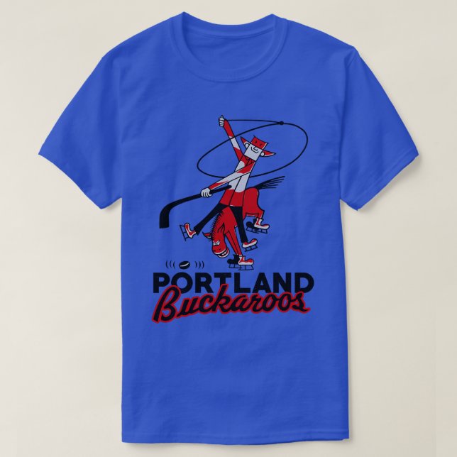 Portland Buckaroos 1969 T-Shirt (Design Front)