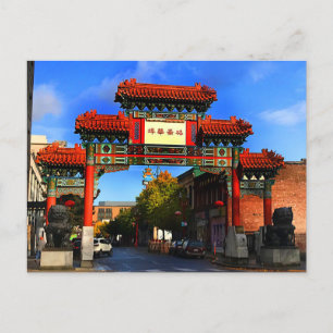 Portland Chinatown Gate #1 Postcard