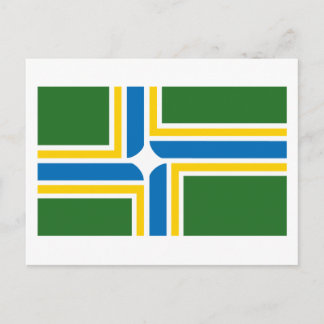 Portland Flag Postcard