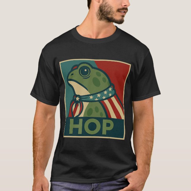 Portland Frog Hop T-Shirt (Front)