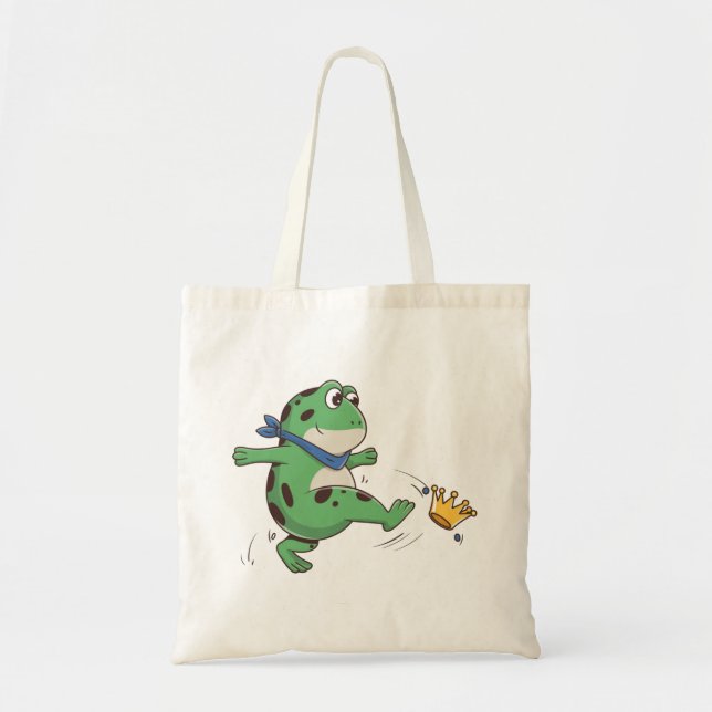 Portland Frog Protest Anti ICE  Tote Bag (Front)