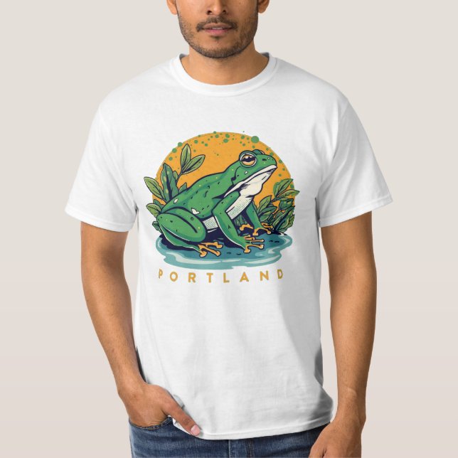 Portland Frog T-Shirt (Front)