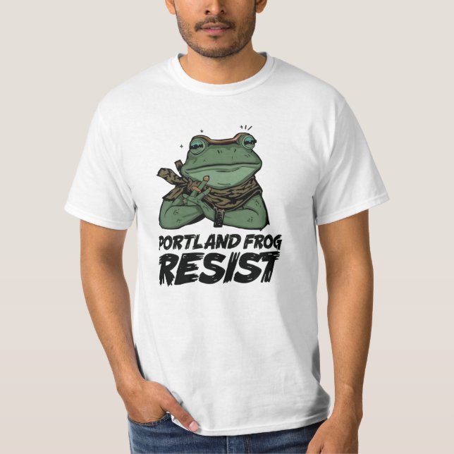Portland Frog T-Shirt (Front)