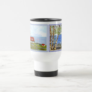 Portland Head Light "A View from the Hill" & SMCC Travel Mug