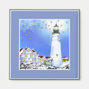 PORTLAND HEAD LIGHT BY BRIGID O'NEILL MAGNET