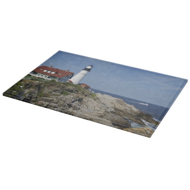 Portland Head Light, Cape Elizabeth,Maine, Cutting Board (Corner)