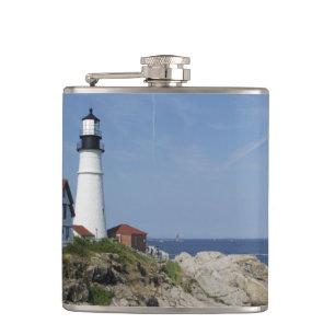 Portland Head Light, Cape Elizabeth,Maine, Hip Flask