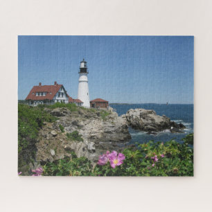Portland Head Light, Cape Elizabeth, Maine    Jigsaw Puzzle