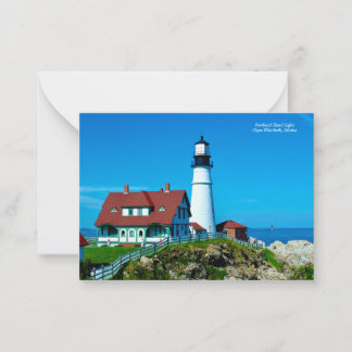 Portland Head Light Card