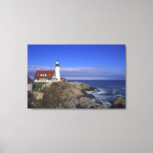Portland Head Light Lighthouse Maine Canvas Print
