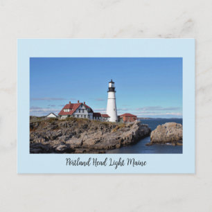 Portland Head Light Lighthouse Postcard