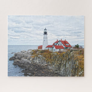 Portland Head Light, Maine Jigsaw Puzzle