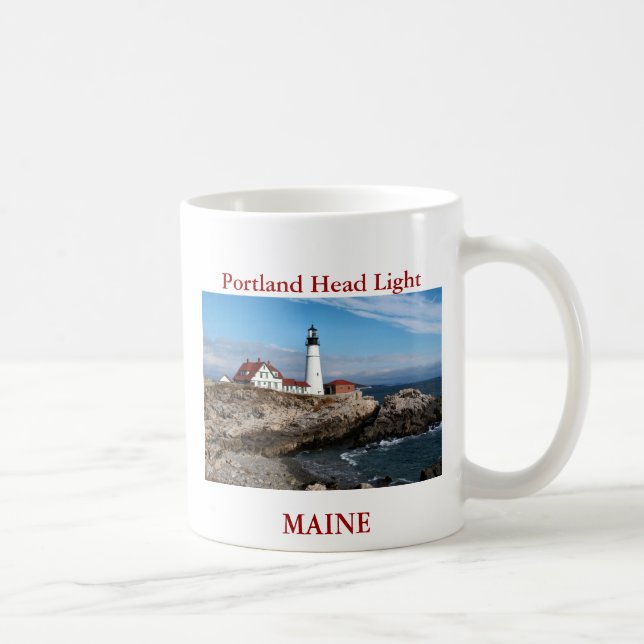 Portland Head Light, Maine mug (Right)