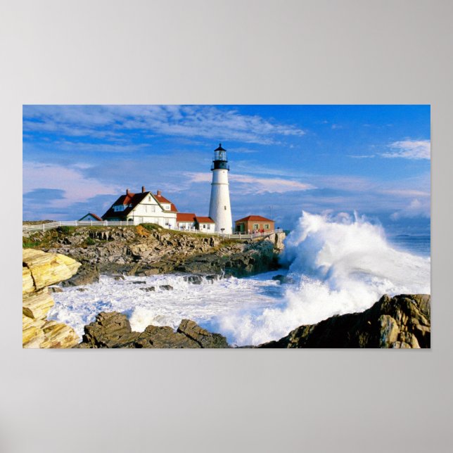 PORTLAND HEAD LIGHT, MAINE POSTER (Front)