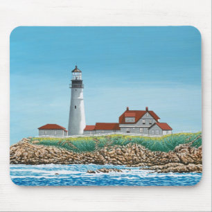 Portland Head Light Mouse Mat