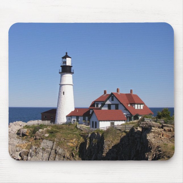 Portland Head Light Mouse Mat (Front)