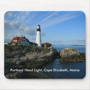 Portland Head Light Mouse Pad