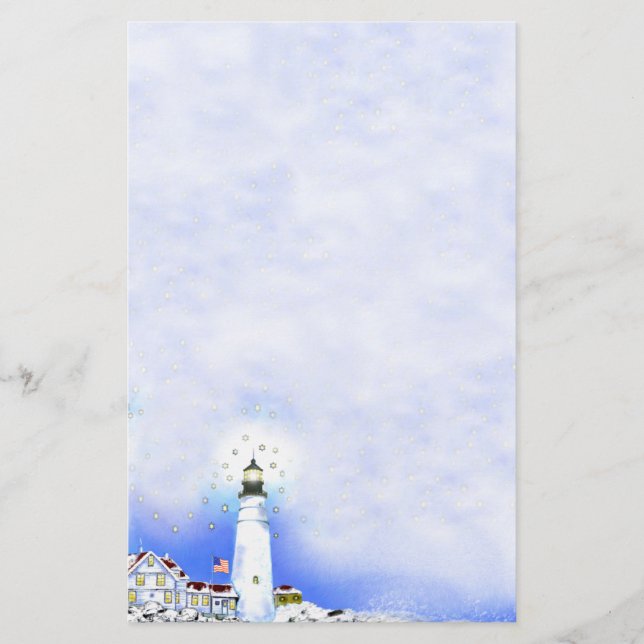 Portland head Light Note Paper (Front)