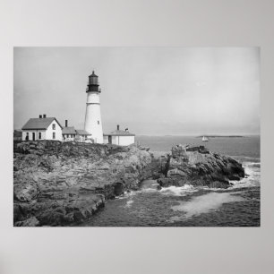 Portland Head Light Poster