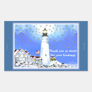 Portland Head Light Stickers #4 by Bonhovey