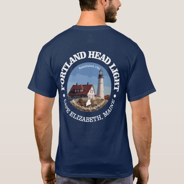 Portland Head Light T-Shirt (Back)