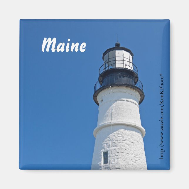 Portland Head Light Tower Magnet (Front)