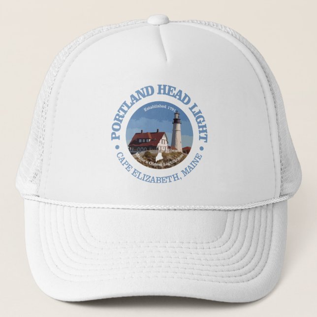 Portland Head Light Trucker Hat (Front)