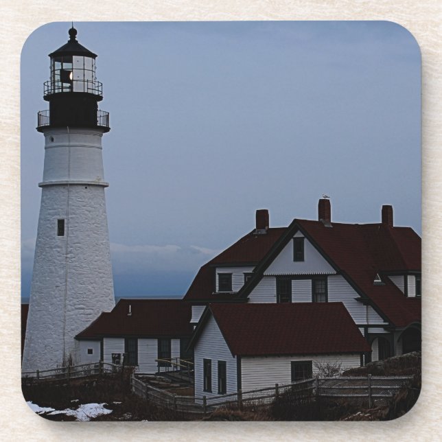 Portland Head Lighthou Coaster (Front)