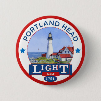 Portland Head Lighthouse 6 Cm Round Badge