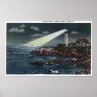 Portland Head Lighthouse at Night