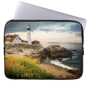 Portland Head Lighthouse   Cape Elizabeth, Me Laptop Sleeve