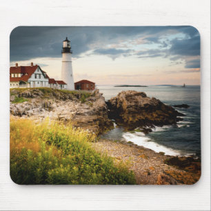 Portland Head Lighthouse Cape Elizabeth, Me Mouse Mat