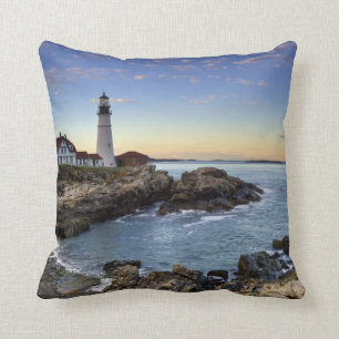 Portland Head Lighthouse Cushion